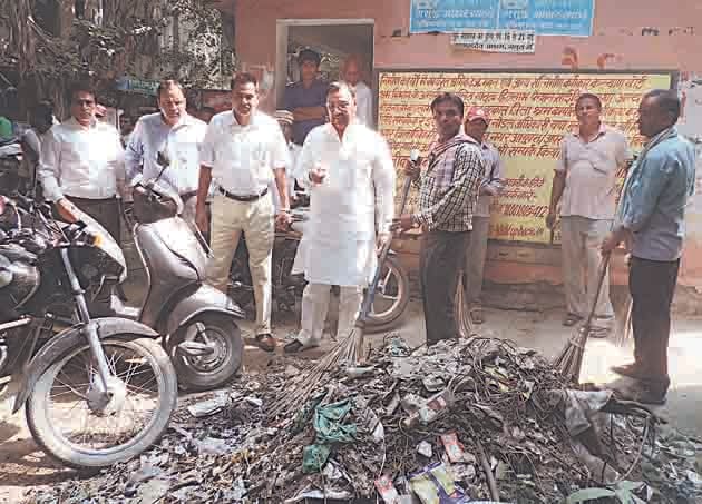 63 government buildings found in the city's sanitation together