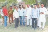 tensity in Bithmada, hisar village Bithmada, tensity in HIsar village, Hisar