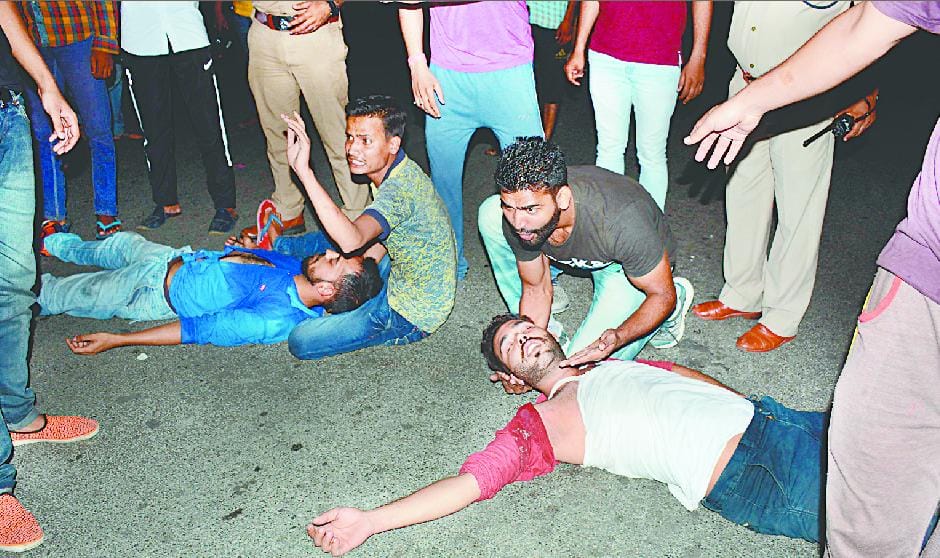 The fire was smoldering in a month against Banbhulpura SO