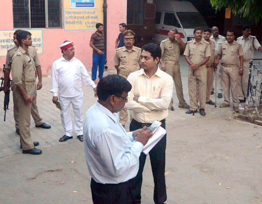 The district administration initiated emergency, post-mortem service