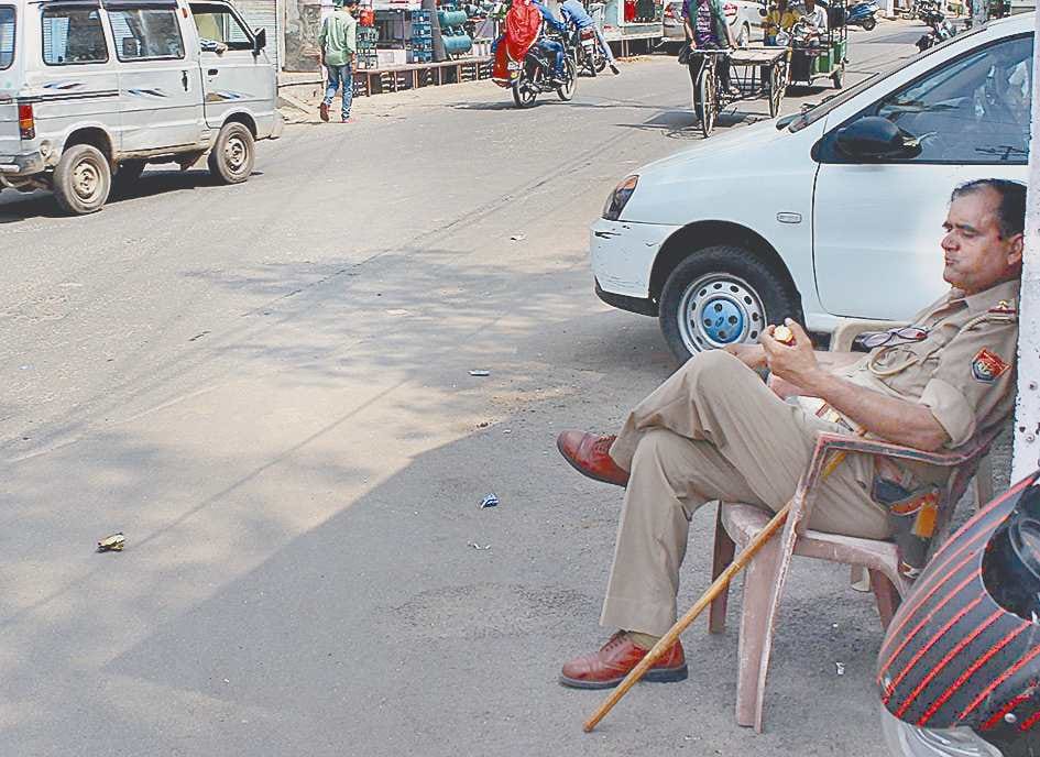 police did not alert on the order of checking