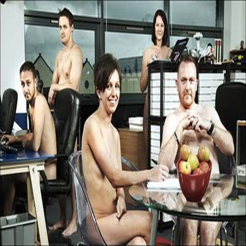 Naked Employees in Software Company