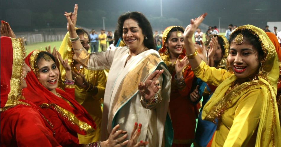 Interlecchual disabled players, special song, MP Kher started dancing with children