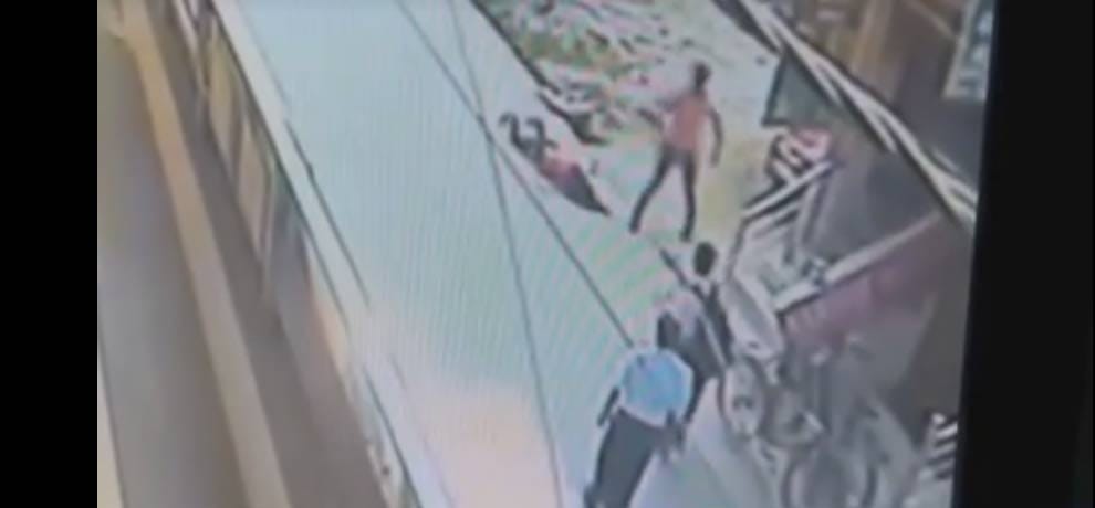 After frantically stabbed with a knife on the phone said the killer 'Done'