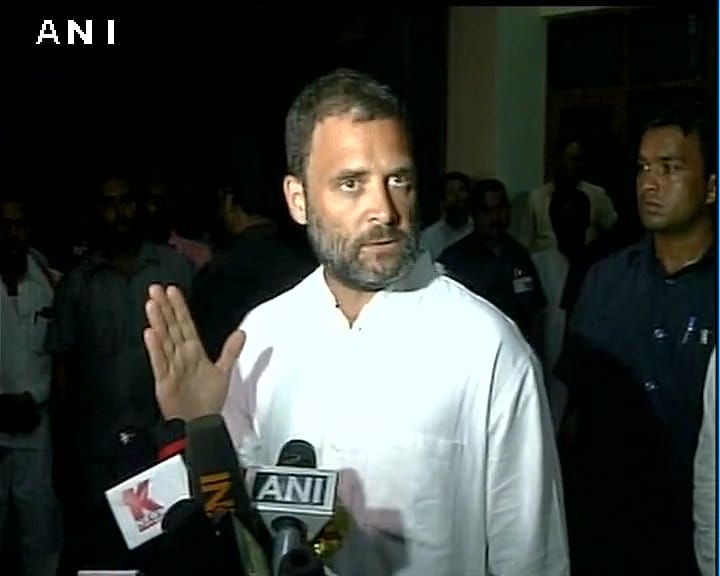 Rahul Slams Modi on Uri attack
