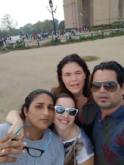 Seema Punia met in Tokyo coach