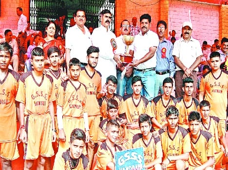basketball turnament match won by bilaspur.