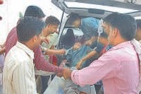 accident, one dead, husband-wife injured, kaithal