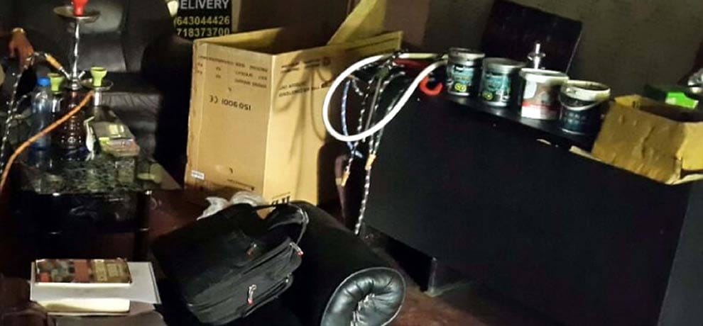  This work was being done under the guise of the restaurant, the owner caught