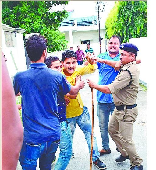 Non-receipt of tickets Neeraj immolating