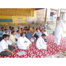 Lab technician, agitation, Nagric Hospital, Jhajjar