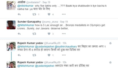 Nitish kumar face criticism on Twitter