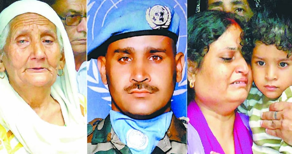 after uri terror attack, pathankot son madan lal sharma martyr in kupwara