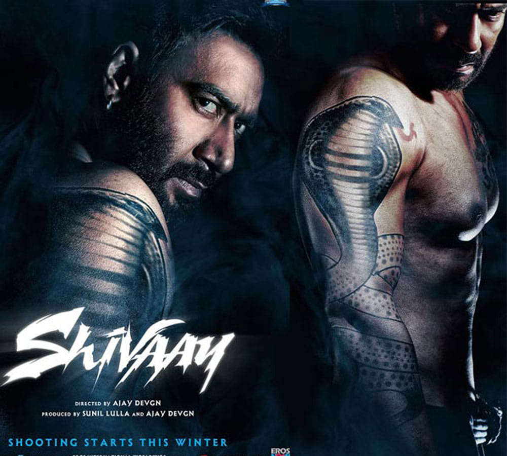 Ajay Devgn Erica Kaar 3 minute long LIP LOCK in Shivaay