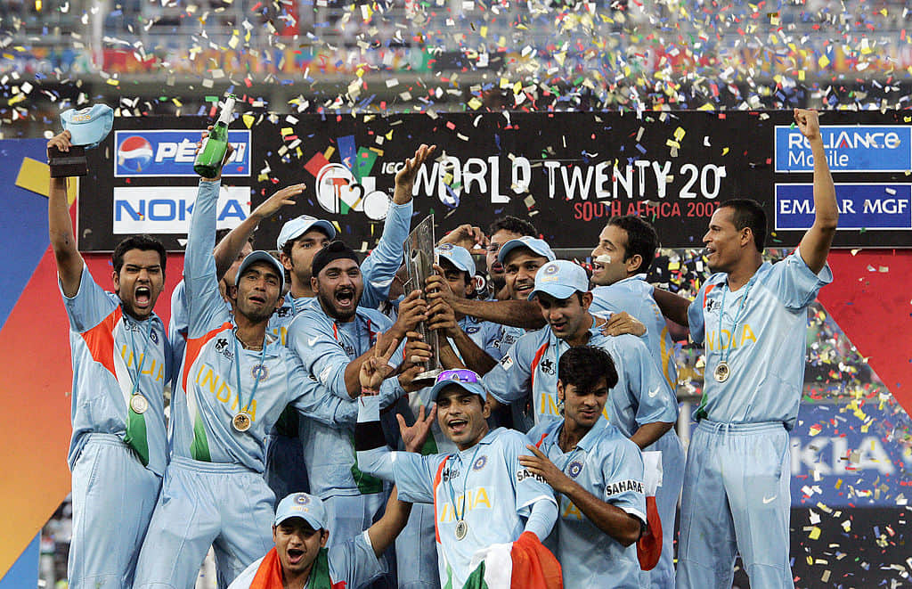 in this day of year 2007 india became first t-20 champion 