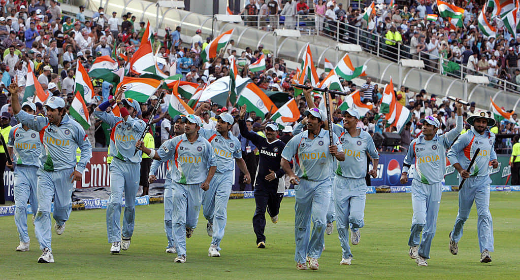 in this day of year 2007 india became first t-20 champion 