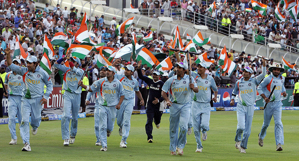 in this day of year 2007 india became first t-20 champion 