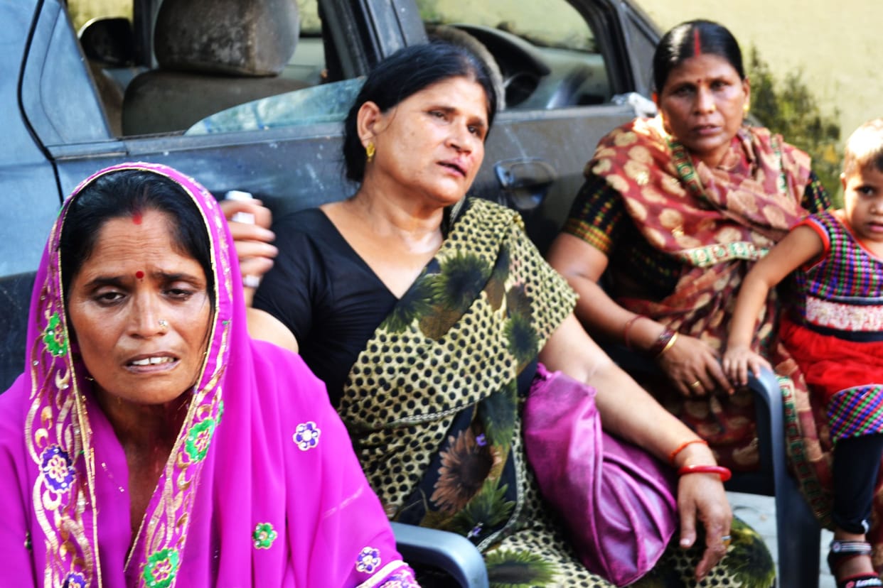 Uproar in court premises, assault 