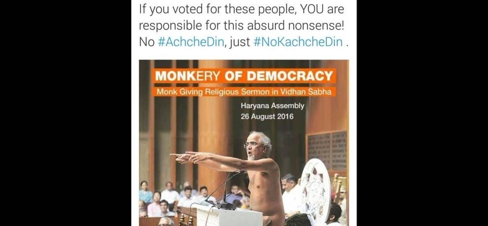 vishal dadlani apologises to jain muni tarun sagar in chandigarh