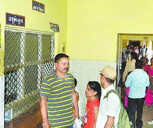Hospital patients suffering from strike