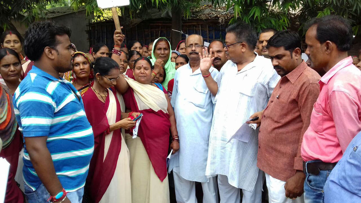 BJP workers with hope