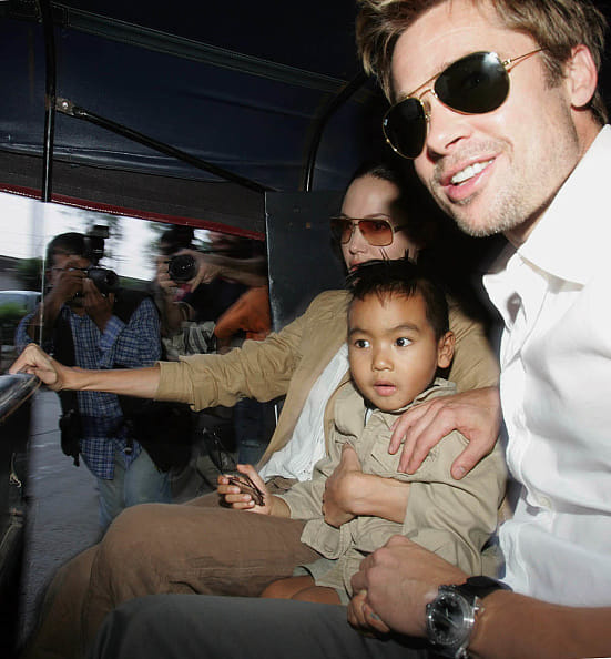 Actor Brad Pitt Caught in Child Abuse