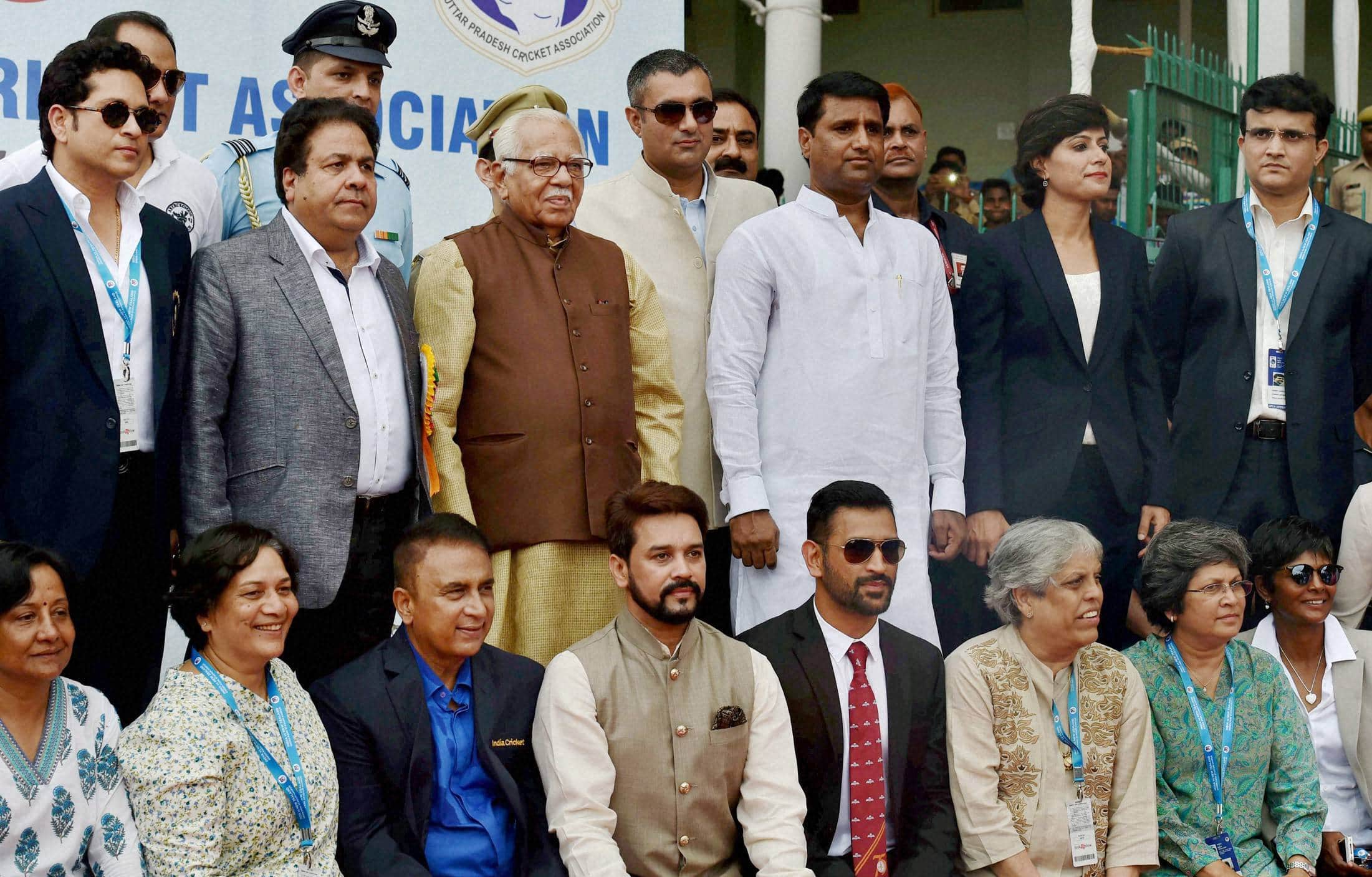 All Indian Captain Felicitated By BCCI Before 500th Test