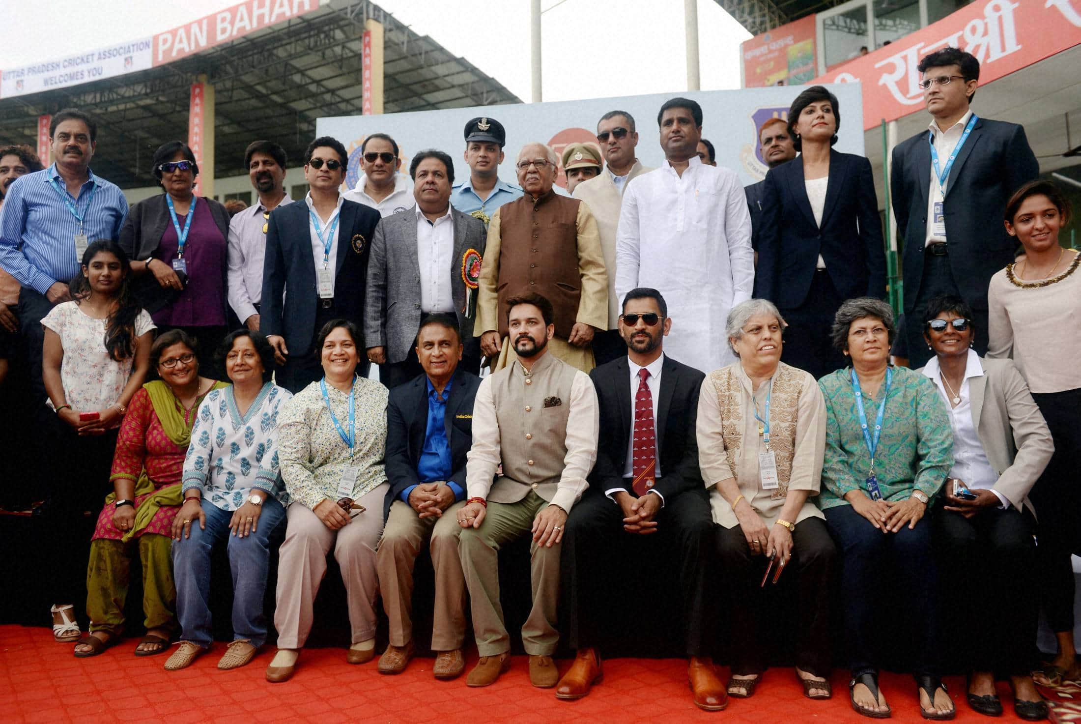 All Indian Captain Felicitated By BCCI Before 500th Test