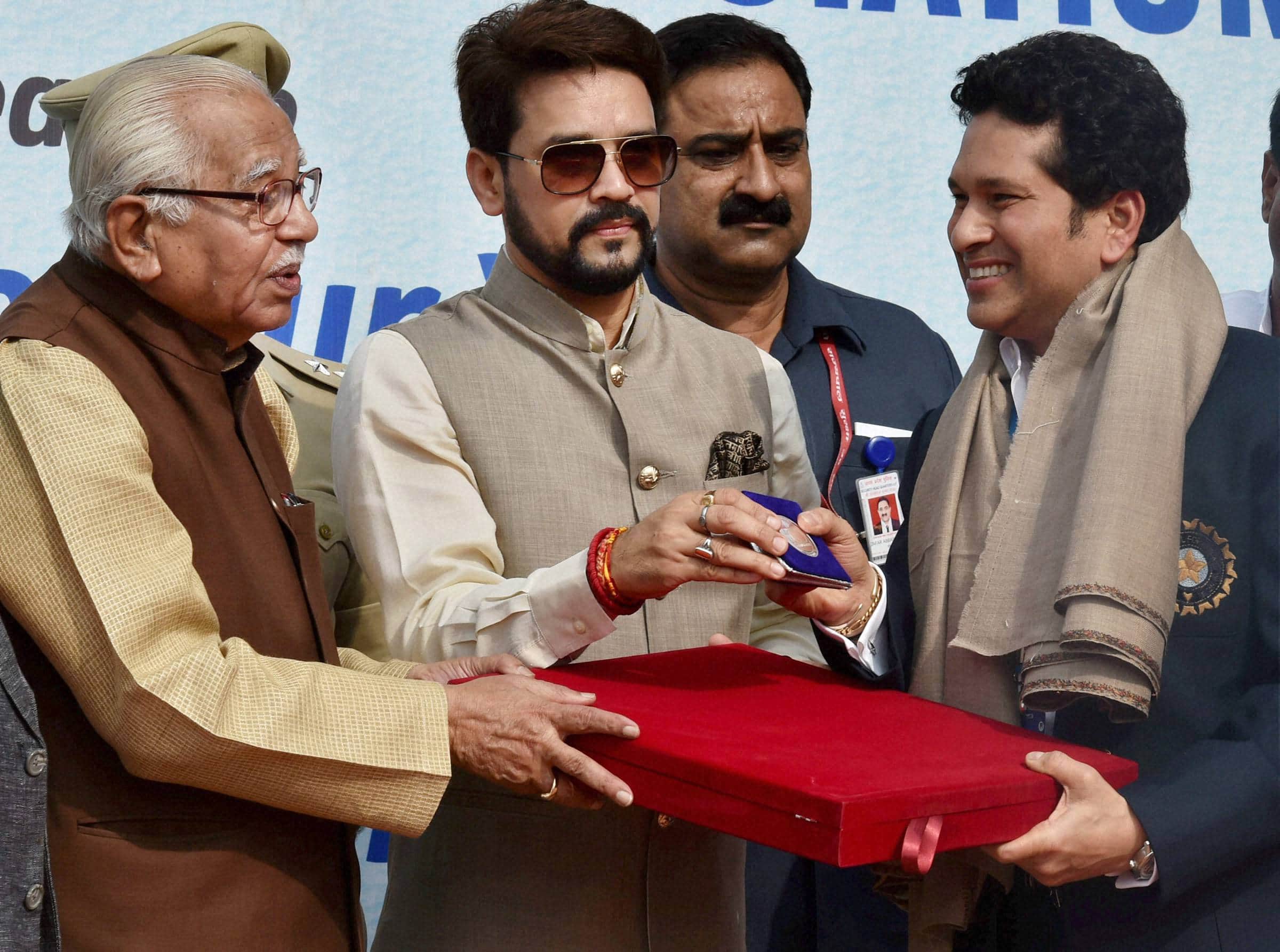 All Indian Captain Felicitated By BCCI Before 500th Test