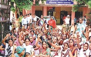demonstration in kunda