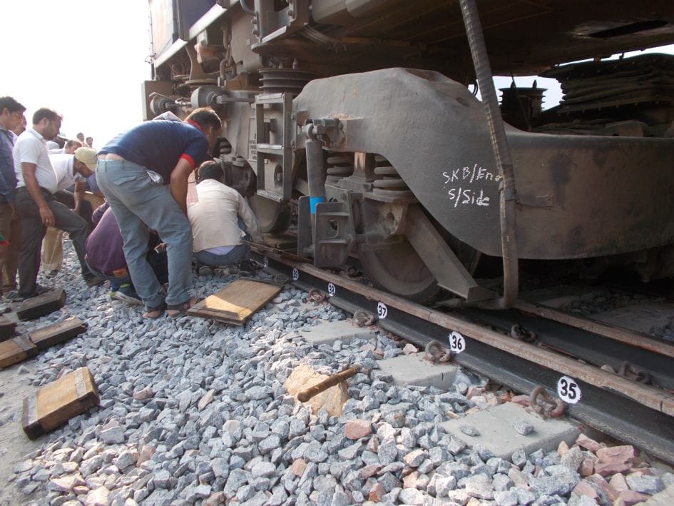 The engine tracks down