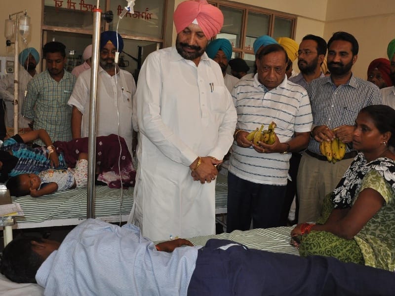 visit, mla visit, mla visit in hospital, mla visit in hospital emergency, mla visit in hospital
