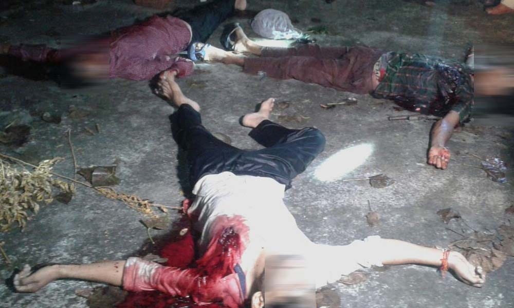 three man died in firing in UP's Mujaffarnagar