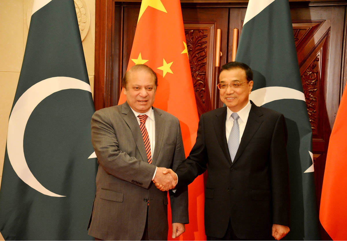 Chinese PM Li meets Nawaz during UN Session