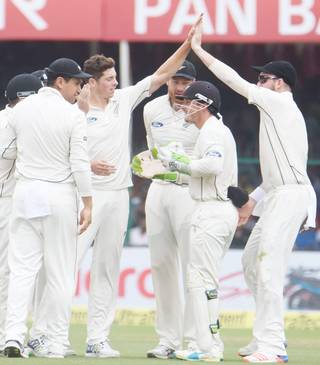 New Zealand bowlers broke back of India