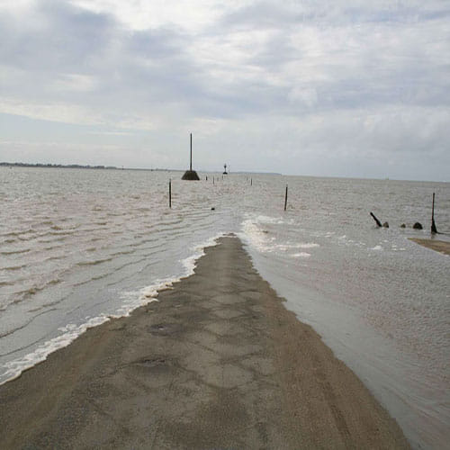 Road In France Disappears Twice A Day
