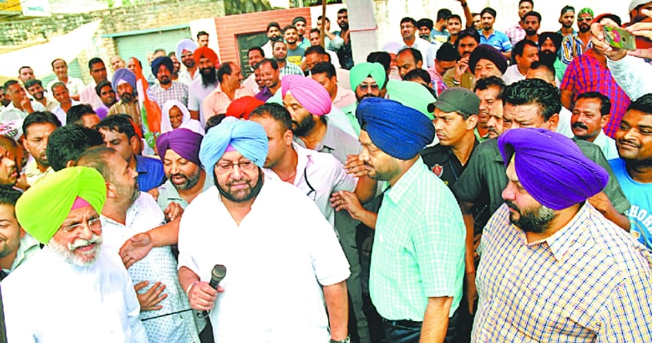 Captain amarinder singh, Punjab assembly elections 2017