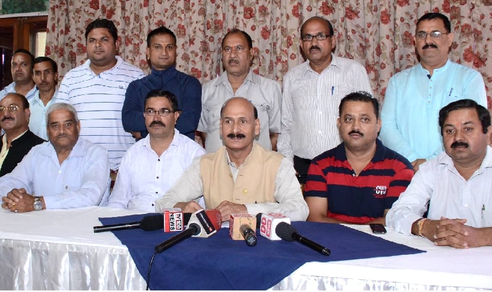 BJP MLA Ravindra Singh Ravi Statement on Bank Recruitment in himachal.