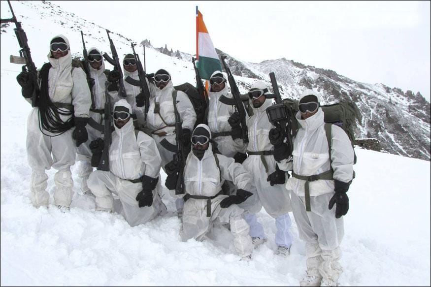 Avalanche hits Army positions in Siachen Glacier Ladakh Jammu kashmir