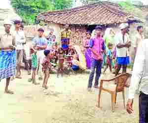 Woman killed in village