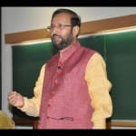 केंद्रीय मानव संसाधन विकास मंत्री प्रकाश जावड़ेकर