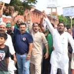  व्यापारियों ने फूंका नवाज शरीफ का पुतला