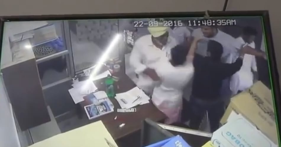 Akali sarpanch paramjeet singh and son aressted in moga pregnant nurse assault case
