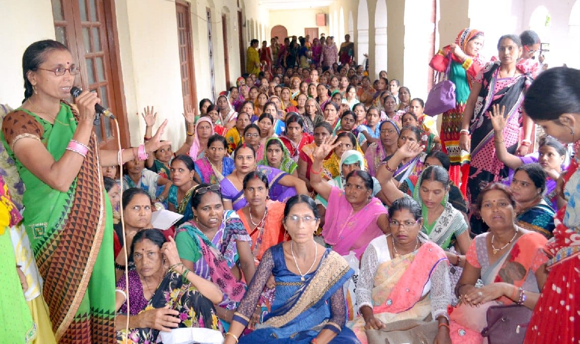 Anganwadi worker movement loses poor morsel
