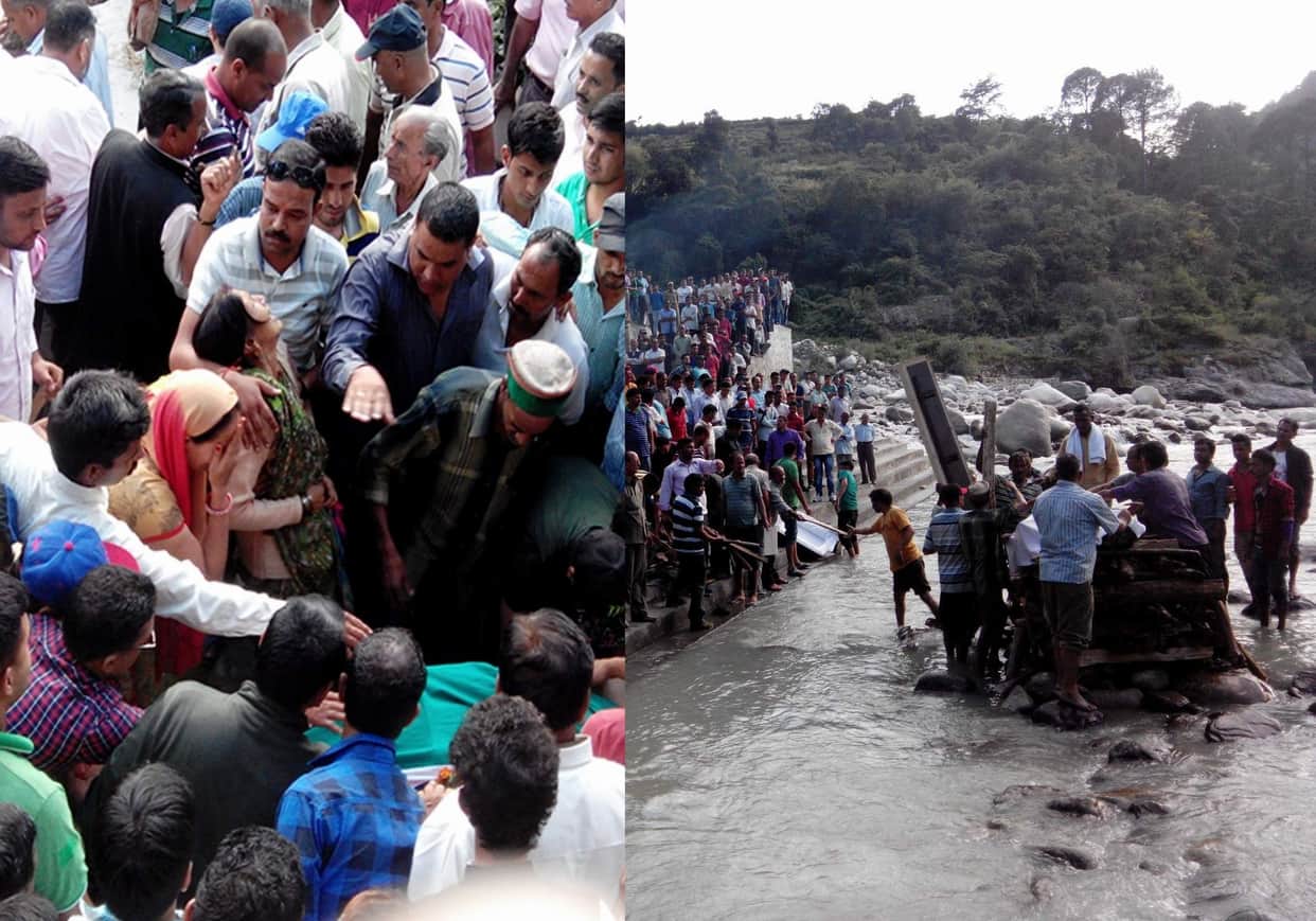soldier atar singh cremation in uttarakhand.