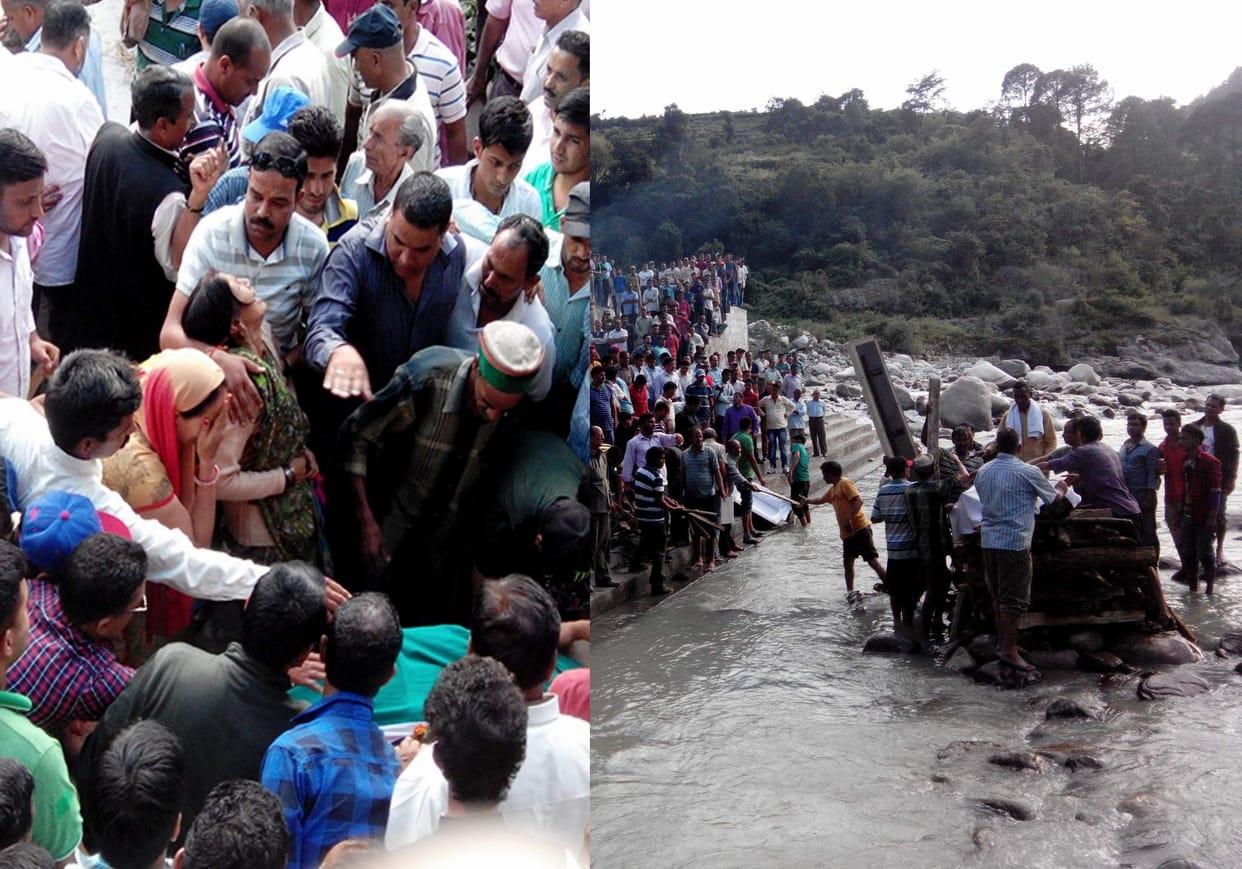 soldier atar singh cremation in uttarakhand.