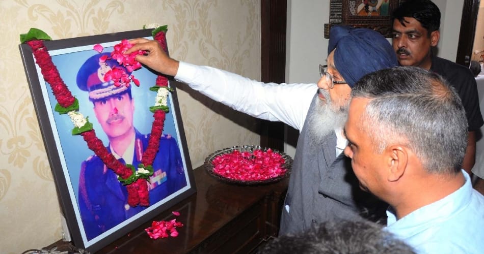 CM parkash singh badal talks politics on gagneja death