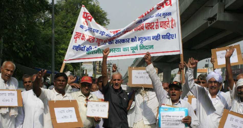 ex servicemen protest, uri attack, action against terrorism, bahadurgarh 