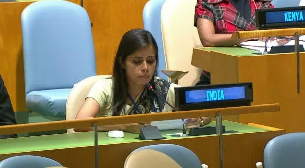 Indian Diplomat Eenam Gambhir hits at Pakistan, Read Here What She said
