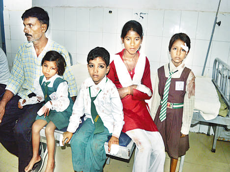 Tempo full of school children relapse